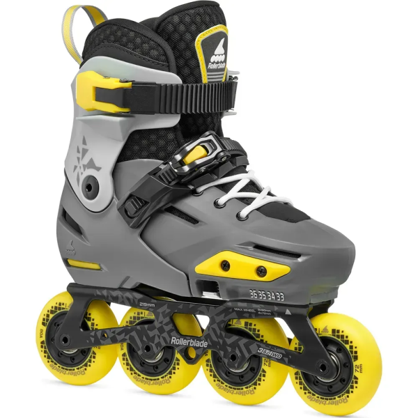 Rollerblade ролики Apex charcoal-yellow