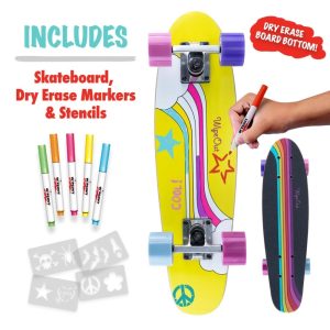 Круізер Wipeout Skateboard Rainbow