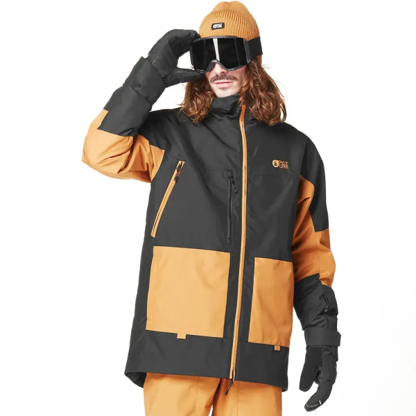Picture Organic куртка лижна Jomoh 2025 black-brown sugar