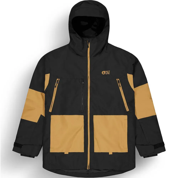 Picture Organic куртка лижна Jomoh 2025 black-brown sugar
