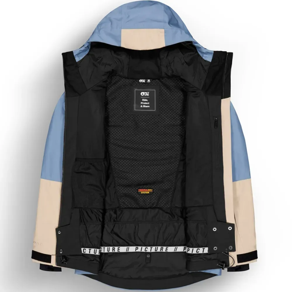 Picture Organic куртка лижна Seen W 2026 stonewash